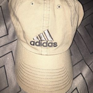 Tan Adidas hat